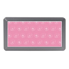 Pink Pattern Memory Card Reader (mini) by Valentinaart