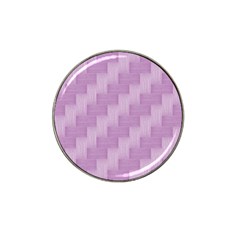 Purple pattern Hat Clip Ball Marker (4 pack)