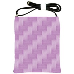 Purple pattern Shoulder Sling Bags