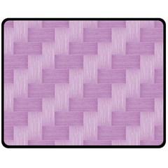 Purple pattern Fleece Blanket (Medium) 