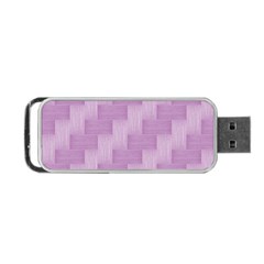 Purple pattern Portable USB Flash (Two Sides)