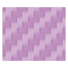 Purple pattern Double Sided Flano Blanket (Small) 