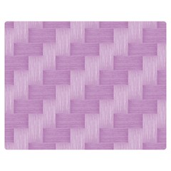 Purple pattern Double Sided Flano Blanket (Medium) 