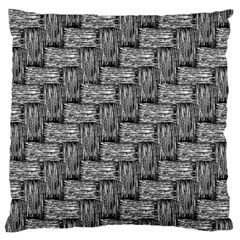 Gray Pattern Standard Flano Cushion Case (one Side) by Valentinaart