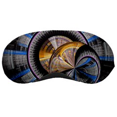 Fractal Tech Disc Background Sleeping Masks by Simbadda