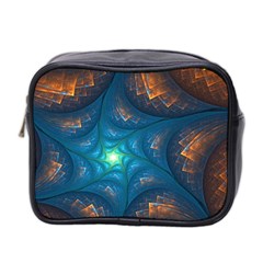 Fractal Star Mini Toiletries Bag 2-side by Simbadda