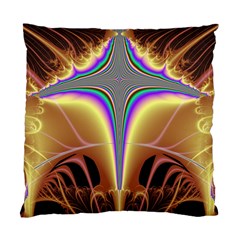 Symmetric Fractal Standard Cushion Case (two Sides) by Simbadda