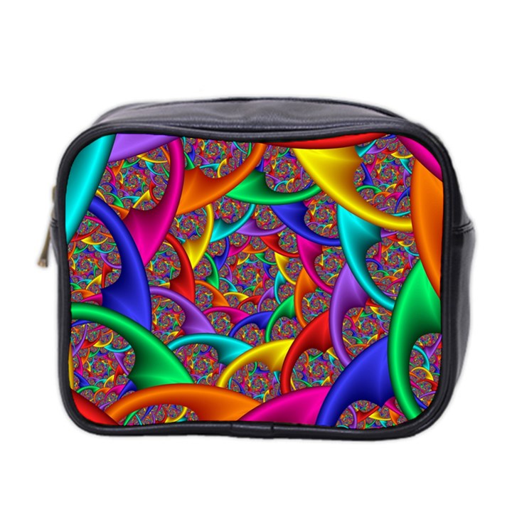 Color Spiral Mini Toiletries Bag 2-Side