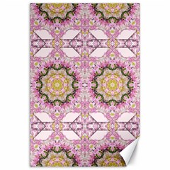 Floral Pattern Seamless Wallpaper Canvas 24  X 36  by Simbadda