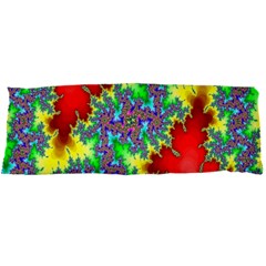 Colored Fractal Background Body Pillow Case Dakimakura (two Sides) by Simbadda