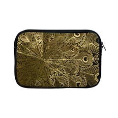 Peacock Metal Tray Apple Ipad Mini Zipper Cases by Simbadda