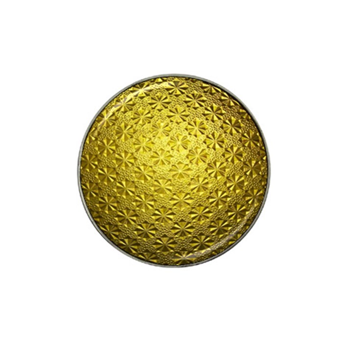 Patterns Gold Textures Hat Clip Ball Marker