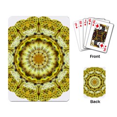 Fractal Flower Playing Card by Simbadda