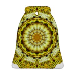 Fractal Flower Bell Ornament (two Sides) by Simbadda