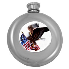 Independence Day United States Round Hip Flask (5 Oz)