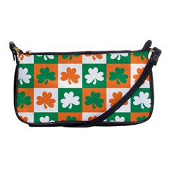 Ireland Leaf Vegetables Green Orange White Shoulder Clutch Bags