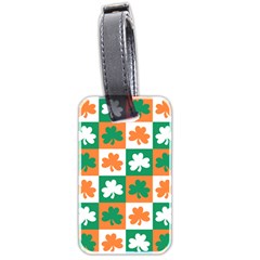 Ireland Leaf Vegetables Green Orange White Luggage Tags (two Sides)