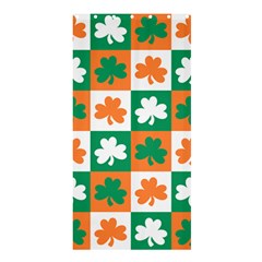 Ireland Leaf Vegetables Green Orange White Shower Curtain 36  X 72  (stall) 