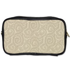 Leaf Grey Frame Toiletries Bags 2-side