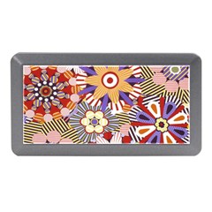 Flower Floral Sunflower Rainbow Frame Memory Card Reader (mini) by Alisyart