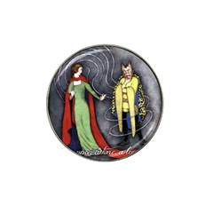 Beauty And The Beast Hat Clip Ball Marker (4 Pack)