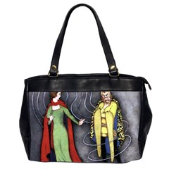 Beauty And The Beast Office Handbags (2 Sides) 