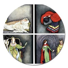 Fairy Tales Magnet 5  (round)