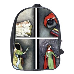 Fairy Tales School Bags (xl)  by athenastemple