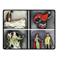 Fairy Tales Double Sided Fleece Blanket (small)  by athenastemple