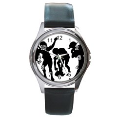 Seven Dwarfs Round Metal Watch