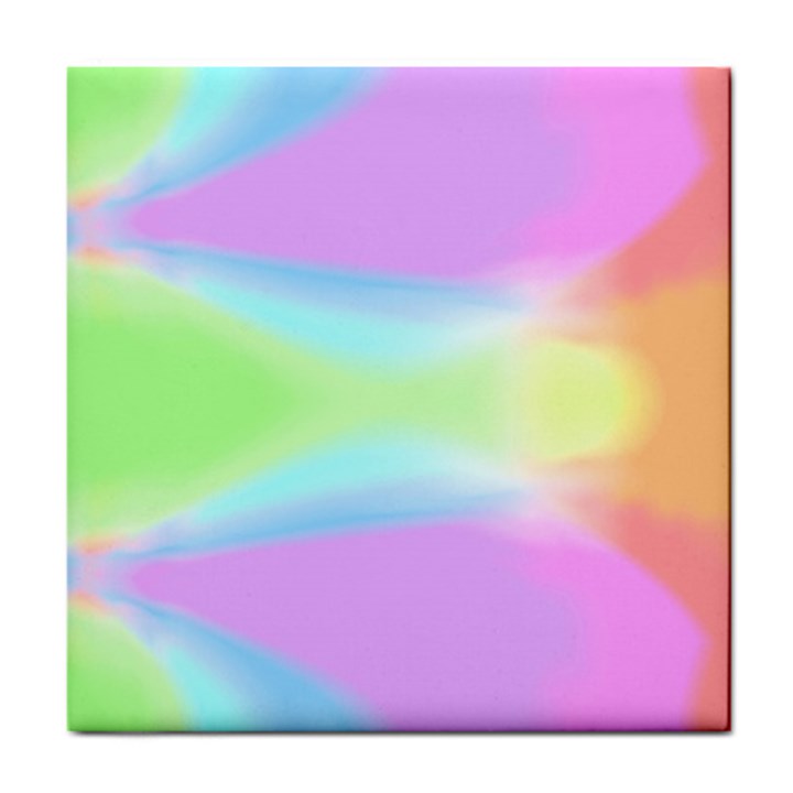 Abstract Background Colorful Tile Coasters