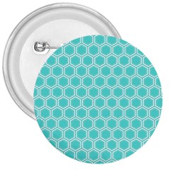 Plaid Circle Blue Wave 3  Buttons by Alisyart