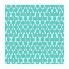 Plaid Circle Blue Wave Medium Glasses Cloth by Alisyart