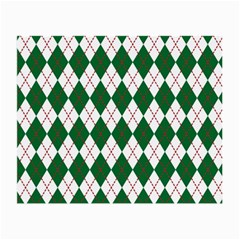 Plaid Triangle Line Wave Chevron Green Red White Beauty Argyle Small Glasses Cloth by Alisyart