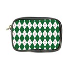 Plaid Triangle Line Wave Chevron Green Red White Beauty Argyle Coin Purse Front