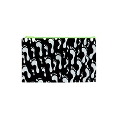 Population Soles Feet Foot Black White Cosmetic Bag (xs) by Alisyart