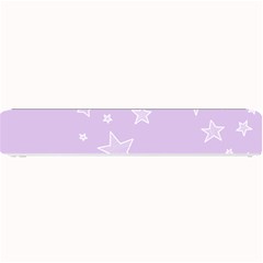 Star Lavender Purple Space Small Bar Mats by Alisyart