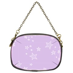 Star Lavender Purple Space Chain Purses (one Side) 