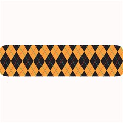 Plaid Triangle Line Wave Chevron Yellow Red Blue Orange Black Beauty Argyle Large Bar Mats