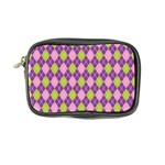 Plaid Triangle Line Wave Chevron Green Purple Grey Beauty Argyle Coin Purse Front