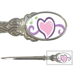 Sweetie Belle s Love Heart Star Music Note Green Pink Purple Letter Openers by Alisyart