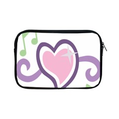 Sweetie Belle s Love Heart Star Music Note Green Pink Purple Apple Ipad Mini Zipper Cases