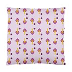 Tree Circle Purple Yellow Standard Cushion Case (One Side) Front