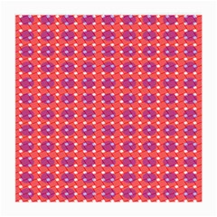 Roll Circle Plaid Triangle Red Pink White Wave Chevron Medium Glasses Cloth by Alisyart