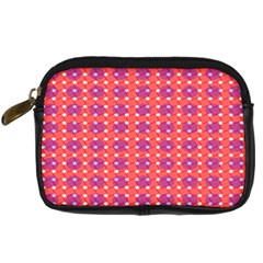 Roll Circle Plaid Triangle Red Pink White Wave Chevron Digital Camera Cases