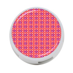 Roll Circle Plaid Triangle Red Pink White Wave Chevron 4-port Usb Hub (two Sides)  by Alisyart