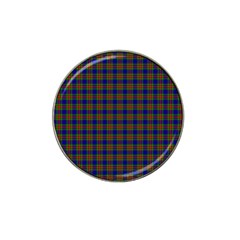 Tartan Fabrik Plaid Color Rainbow Hat Clip Ball Marker (10 Pack) by Alisyart