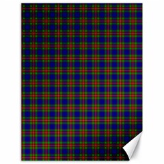 Tartan Fabrik Plaid Color Rainbow Canvas 18  X 24  