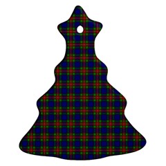 Tartan Fabrik Plaid Color Rainbow Ornament (christmas Tree) 