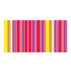 Stripes Colorful Background Satin Wrap by Simbadda